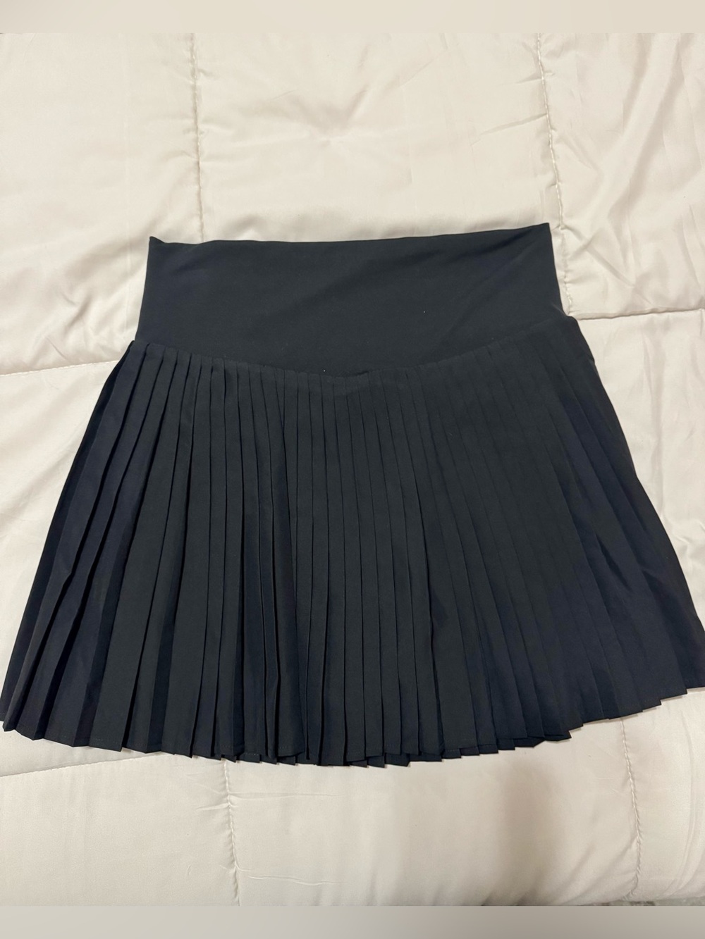 all in motion athletic Black Pleated Mini Skirt